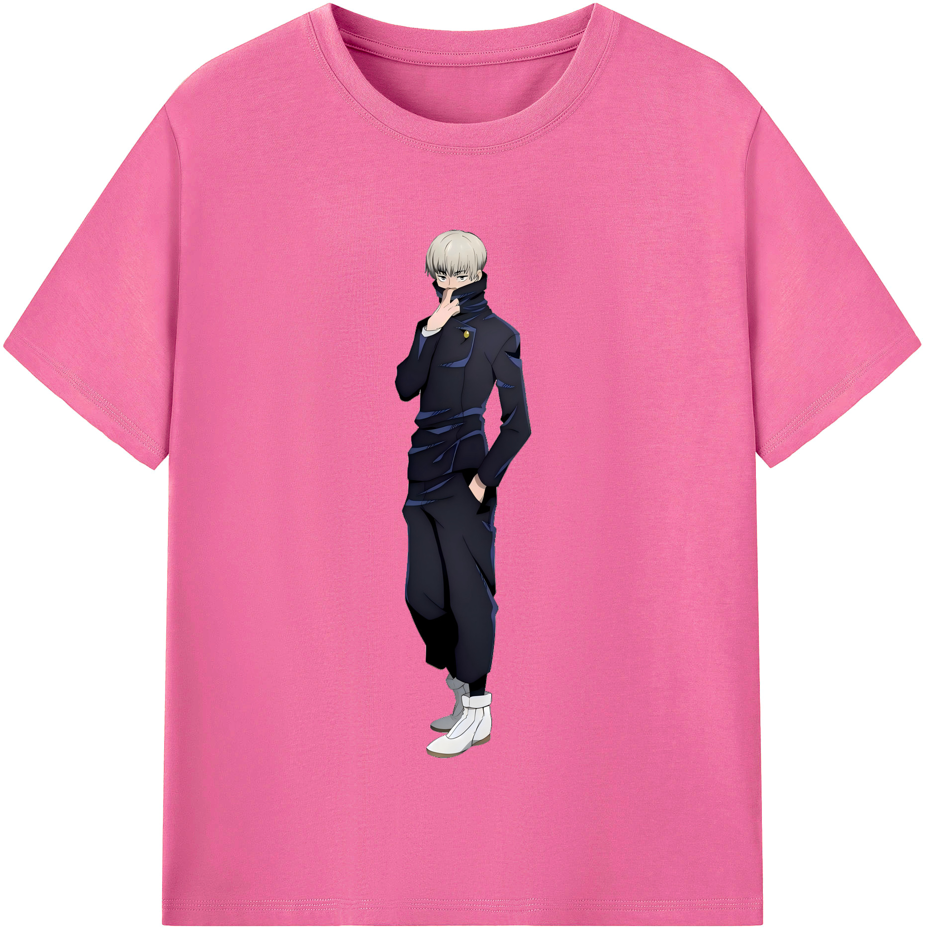 （画像用） 呪術廻戦 Jujutsu Kaisen レディースカジュアルプリントTシャツ（綿100％）